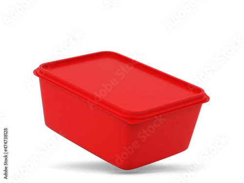 Plastix food container mockup photo