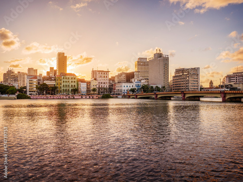 The colonial architecture of Recife in Pernambuco  Brazil.