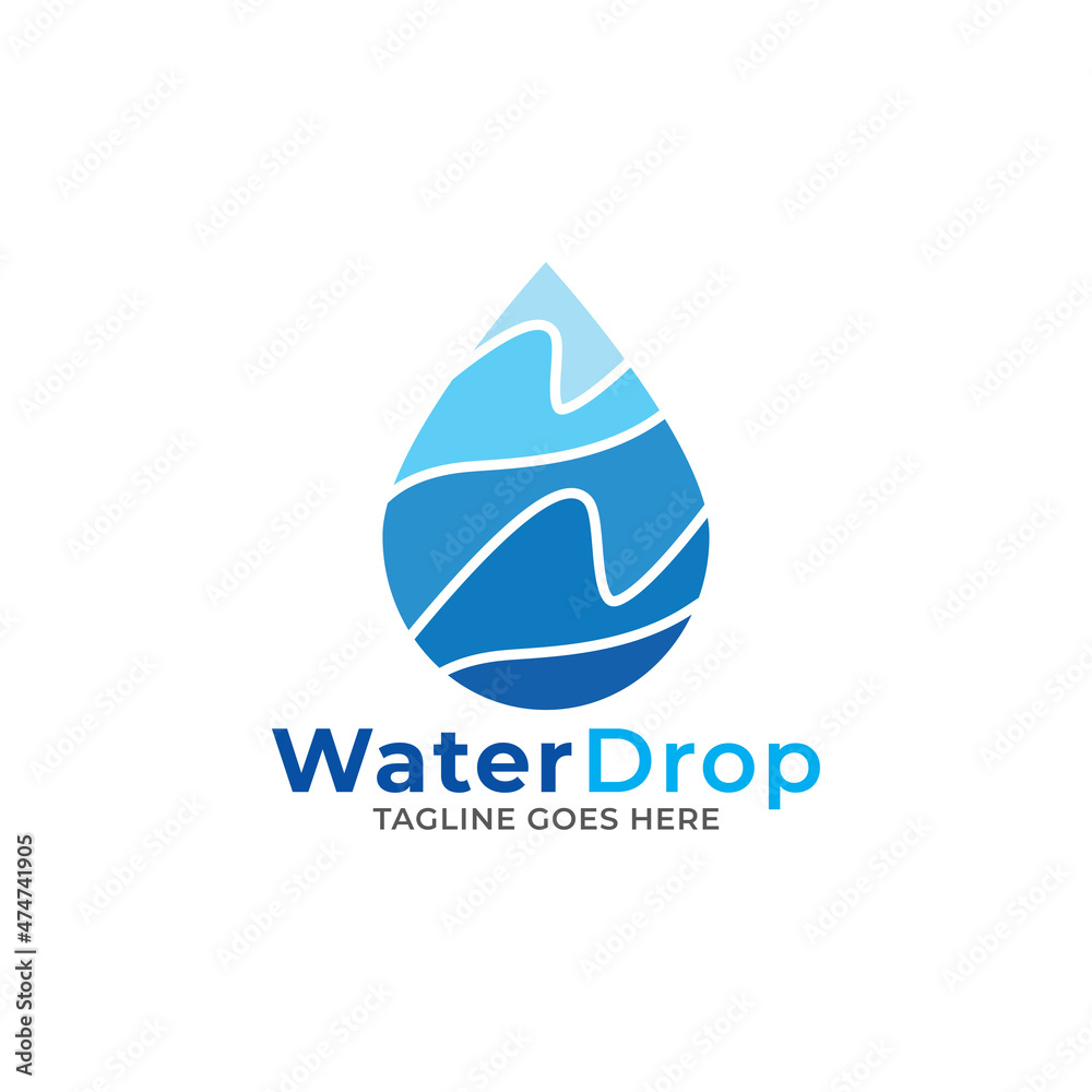 plumbing water logo icon vector template. plumbing water logo icon vector template.