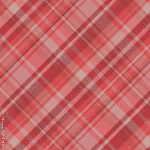 Seamless tartan plaid pattern background with valentine s color.