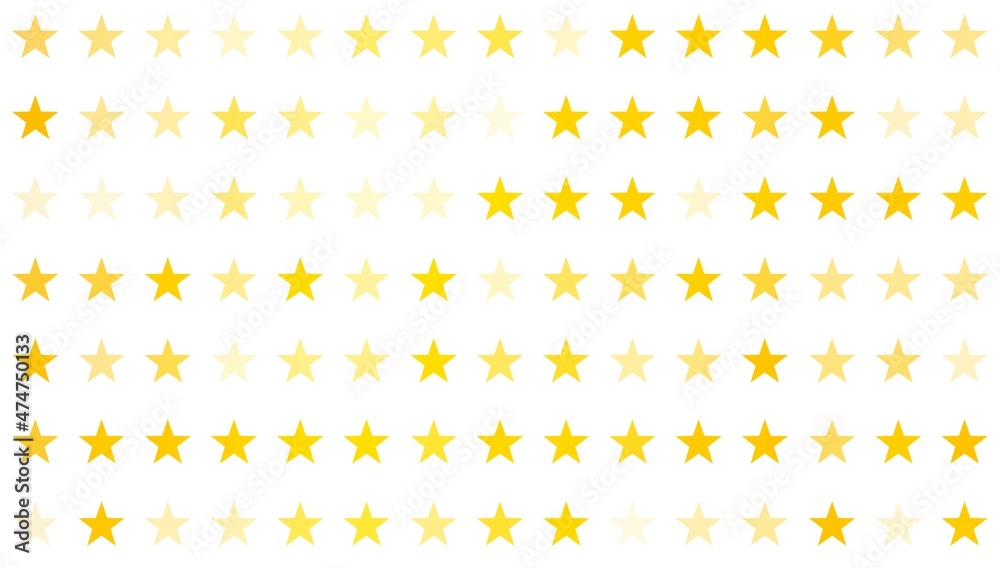 Gold stars seamless pattern, starry background, golden confetti holiday backdrop