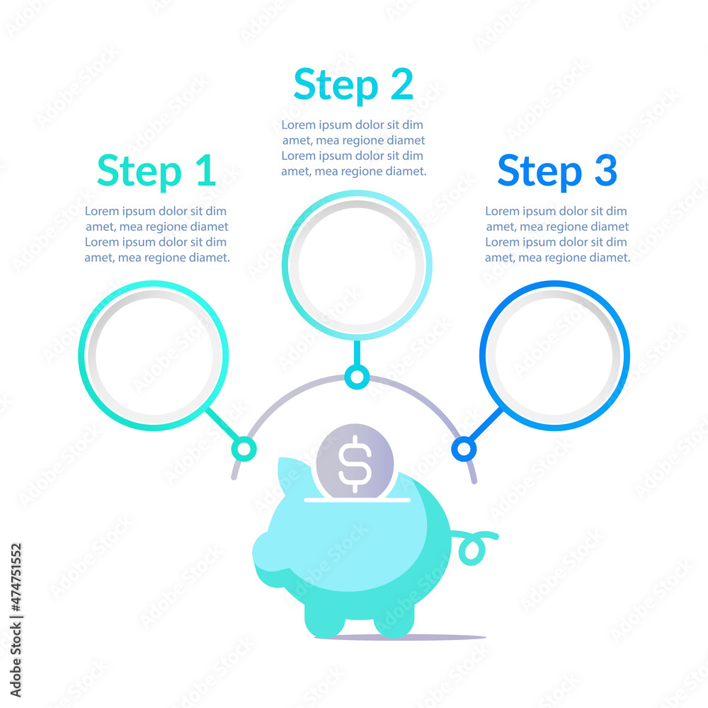 Credit scores info infographic chart design template. Abstract ...