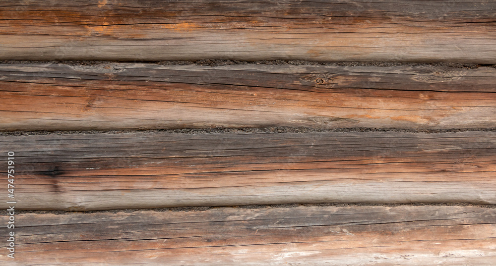 Old grey and brown wooden background with cracks and scratches in vintage style Old grey and brown wooden background with cracks and scratches in vintage style