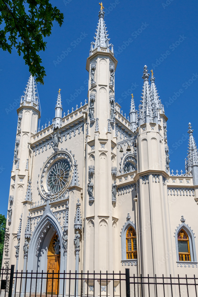 Church of St. Alexander Nevsky in Peterhof Church of St. Alexander Nevsky in Peterhof