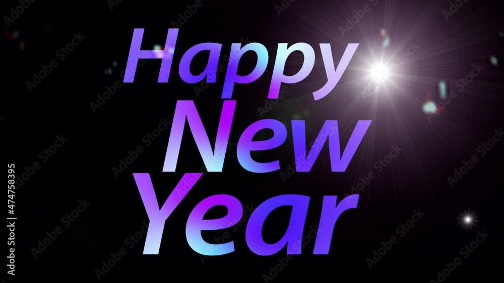 Happy new year animation element loop background series neon wall colorful art shape happy holiday illustration abstract art background Christmas concept December Happy new year animation element loop background series neon wall colorful art shape happy holiday illustration abstract art background Christmas concept December