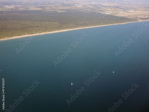 aerial view of shore © James Reininger