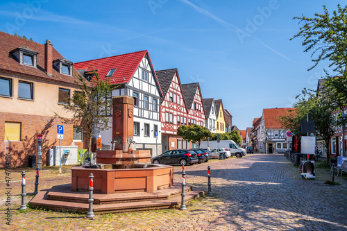 Marktplatz, Nidderau, Windecken, Hessen, Deutschland 