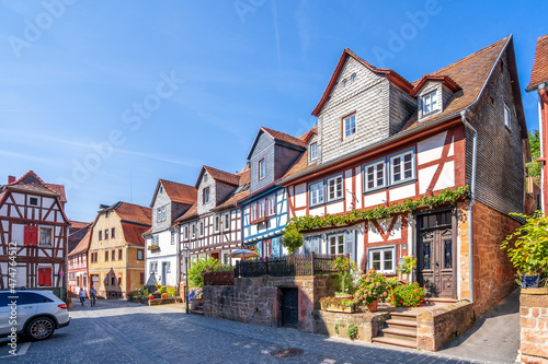 Altstadt, Büdingen, Hessen, Deutschland 