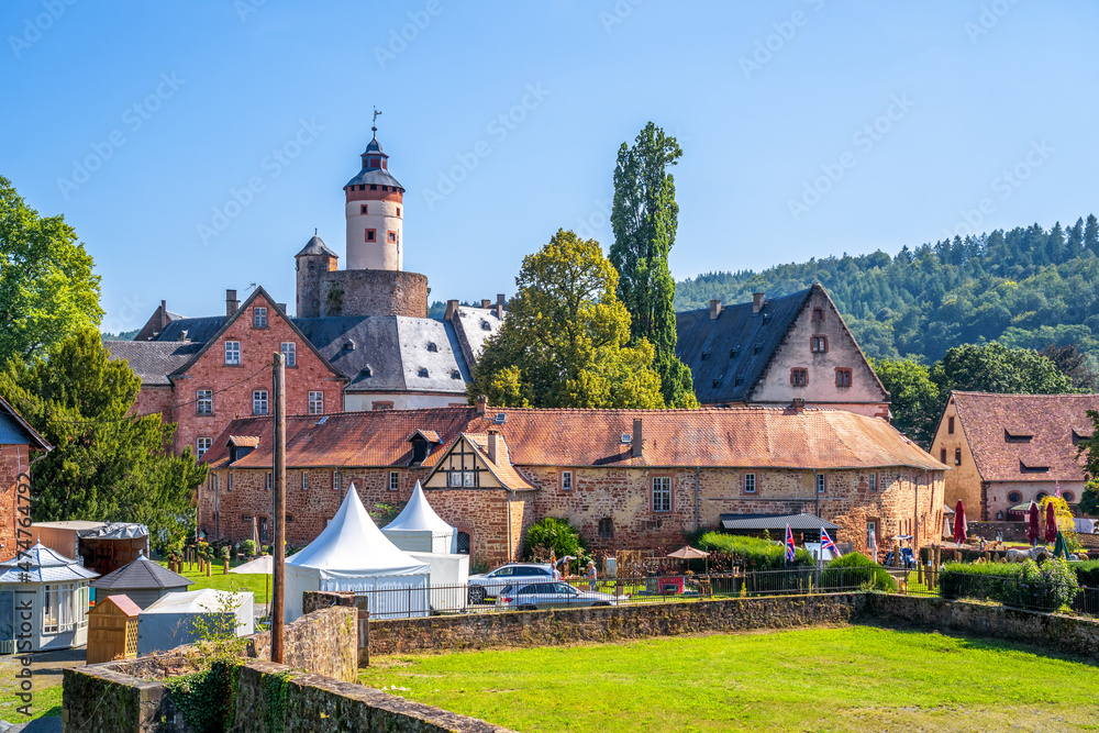 Schloss, Büdingen, Hessen, Deutschland 