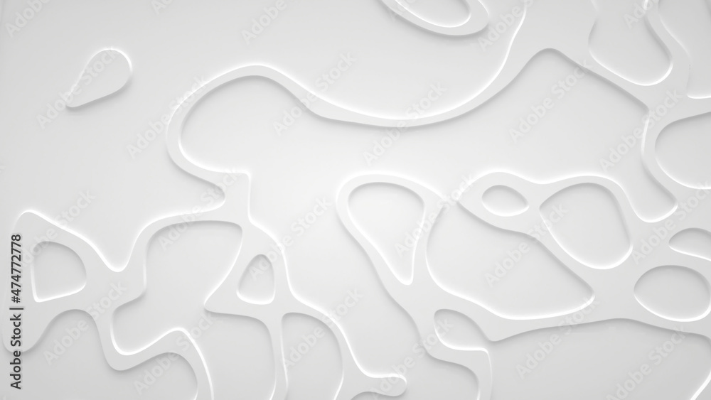 Smooth fractal noise striped waves on the surface. Bright, milky background. Smooth fractal noise striped waves on the surface. Bright, milky background.