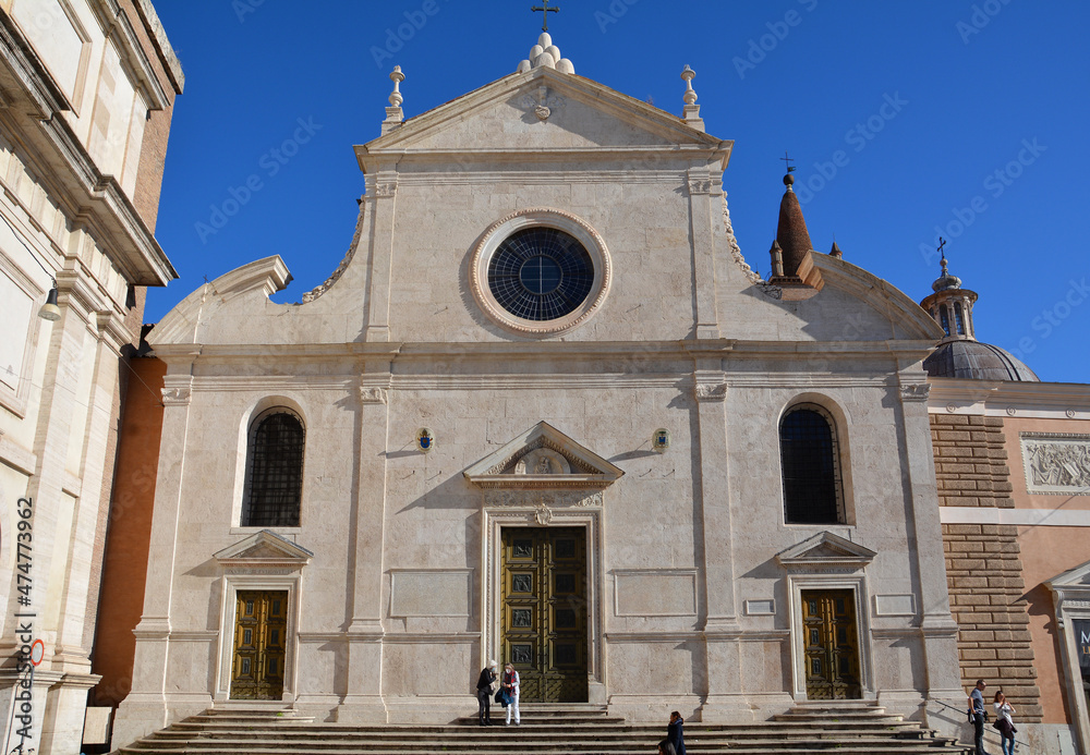 Basilica Santa Maria del Popolo, Rom, Italien