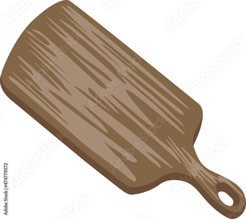 Vector graphics. Cutting board
