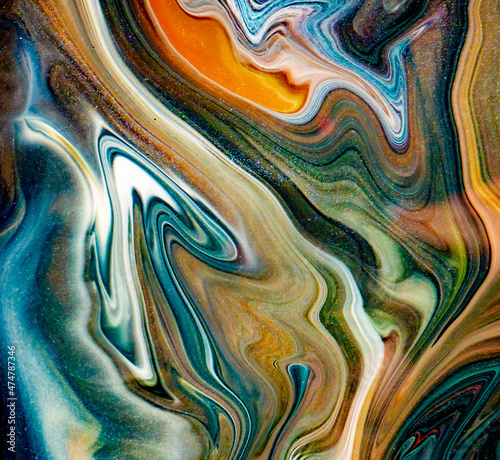 Fototapeta Naklejka Na Ścianę i Meble -  Abstract Colorful Marble Forms for Creative Designs	