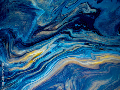 Abstract Colorful Marble Forms for Creative Designs 