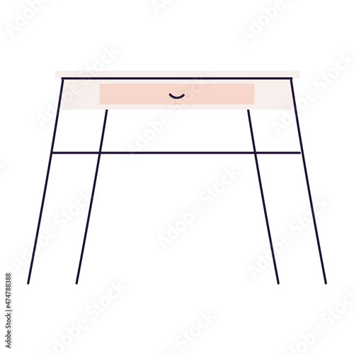 furniture table with drawer