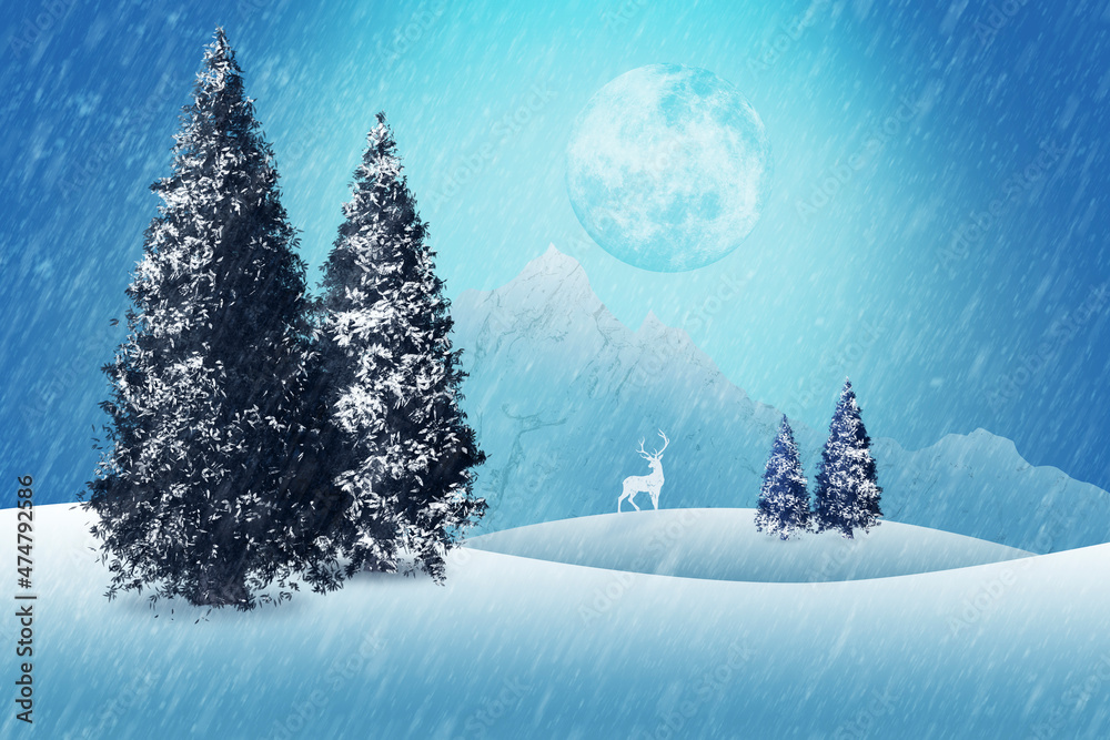 The last christmas reindeer