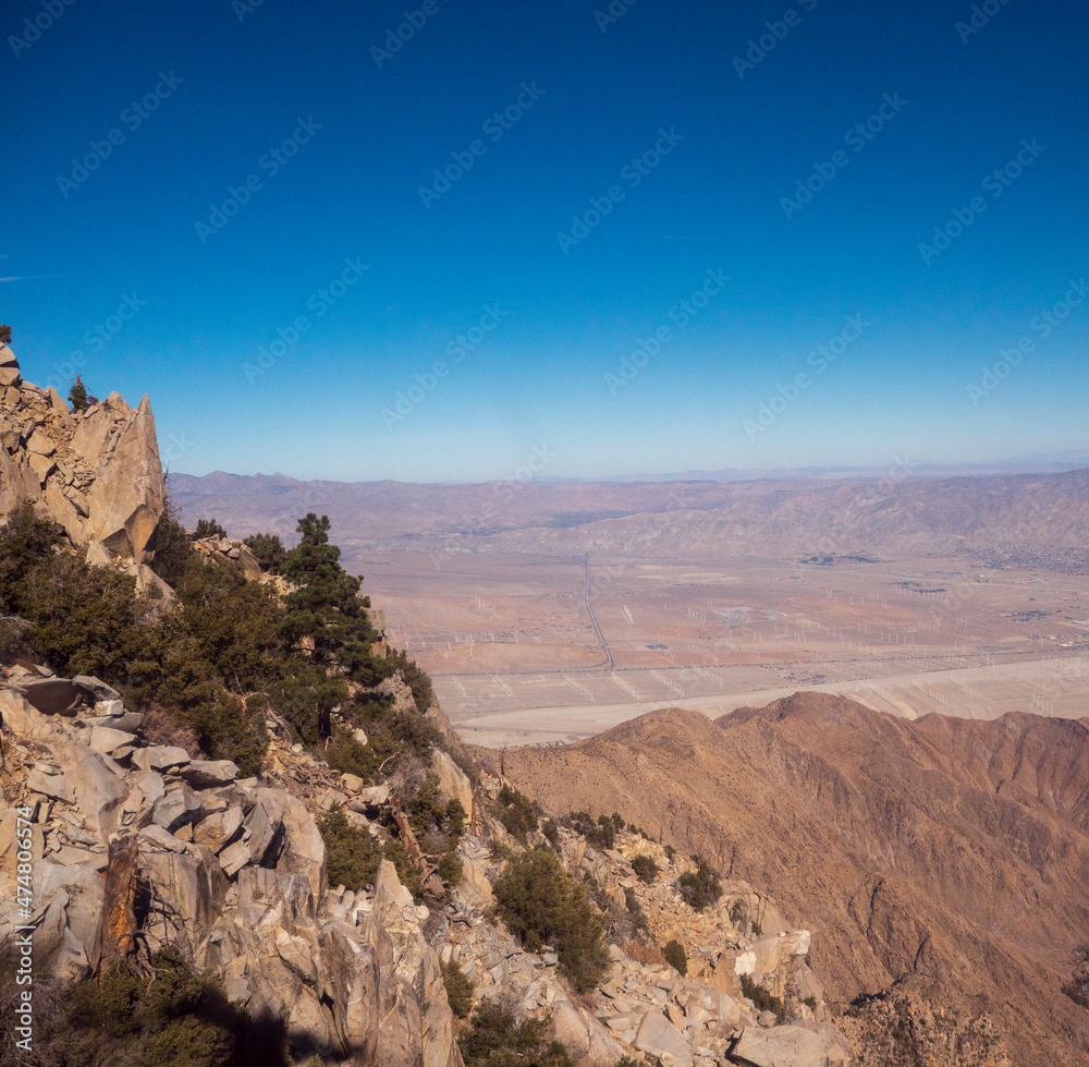 View of Coachella Valley from Mount San Jacinto