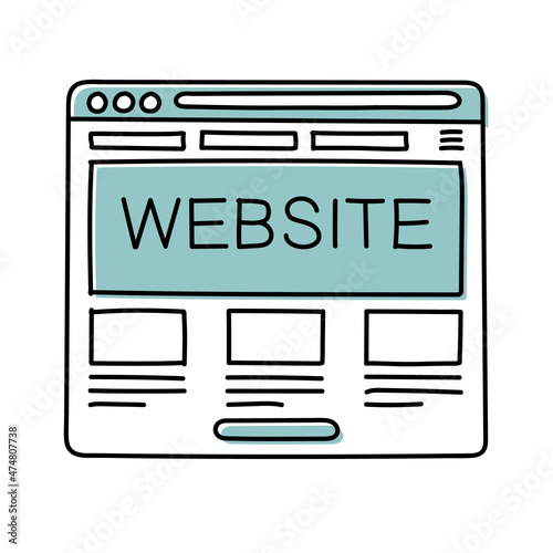 webサイト(website)