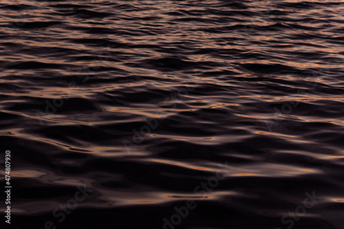 Water ripples texture with dark and light area