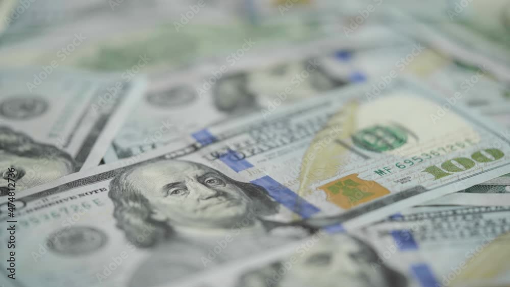 100 dollar bills texture over the table 100 dollar bills texture over the table