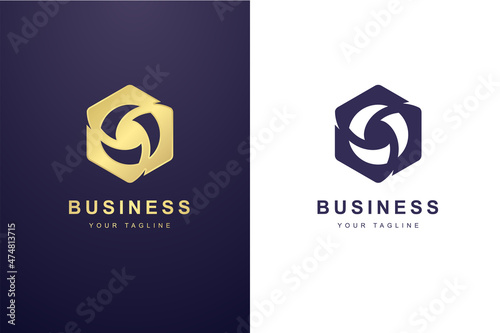 Initial Letter O Logo For Business or Media Company.