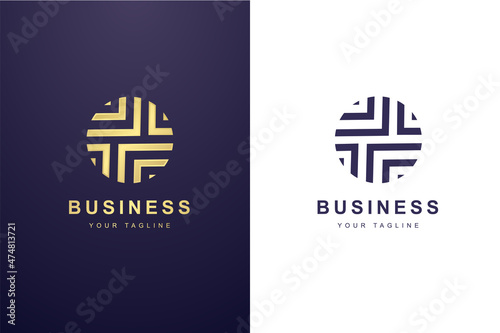 Initial Letter O Logo For Business or Media Company.