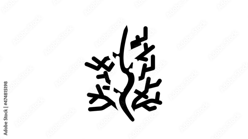 carrageenan food additives animated glyph icon carrageenan food additives sign. isolated on white background carrageenan food additives animated glyph icon carrageenan food additives sign. isolated on white background