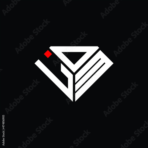 LDM letter logo creative design. LDM unique design, LOM letter logo creative design. LOM unique design