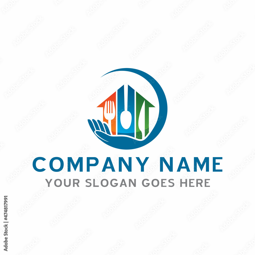 restaurant logo , food logo vector restaurant logo , food logo vector