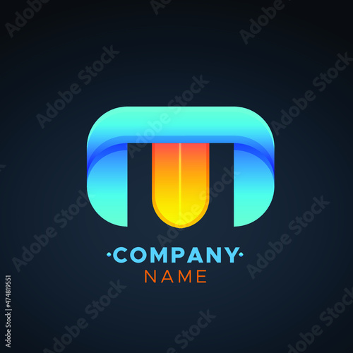 This an abstract colorful M letter Vector logo for Business Company, Brand Logo, abstract colorful illustration Free Download This an abstract colorful M letter Vector logo for Business Company, Brand Logo, abstract colorful illustration - GFXLoad