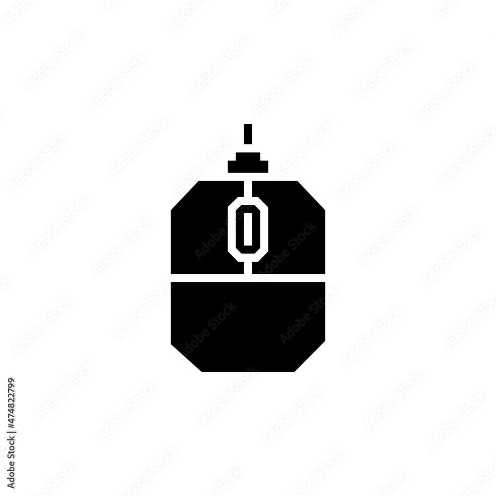 mouse vector icon. computer component icon solid style. perfect use for logo, presentation, website, and more. simple modern icon design solid style mouse vector icon. computer component icon solid style. perfect use for logo, presentation, website, and more. simple modern icon design solid style