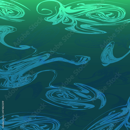 abstract sea texture. vector blue background