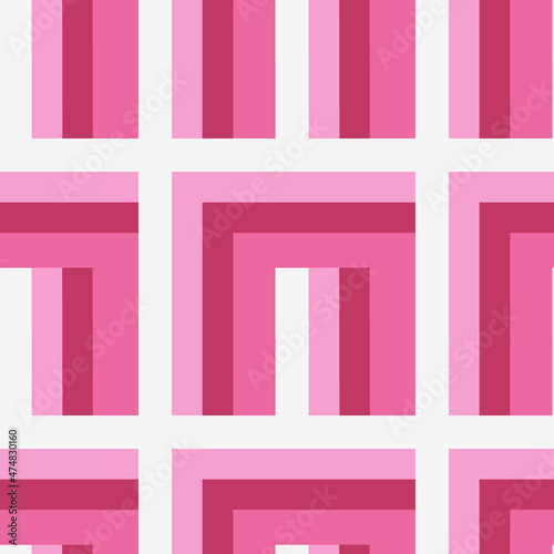 Seamless pattern - needlework - patchwork or patchwork. Design element