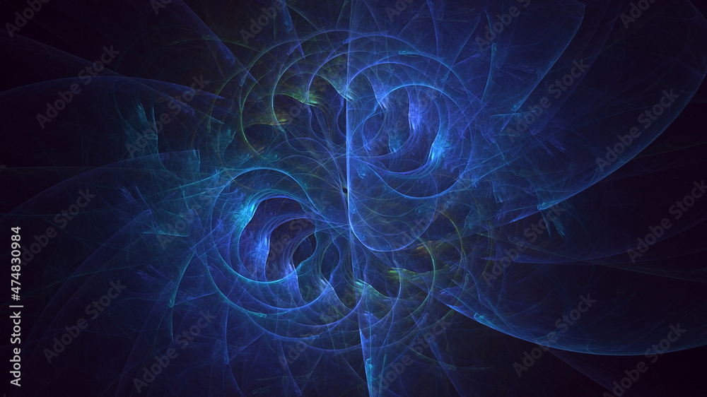 3D rendering abstract colorful fractal light background 3D rendering abstract colorful fractal light background