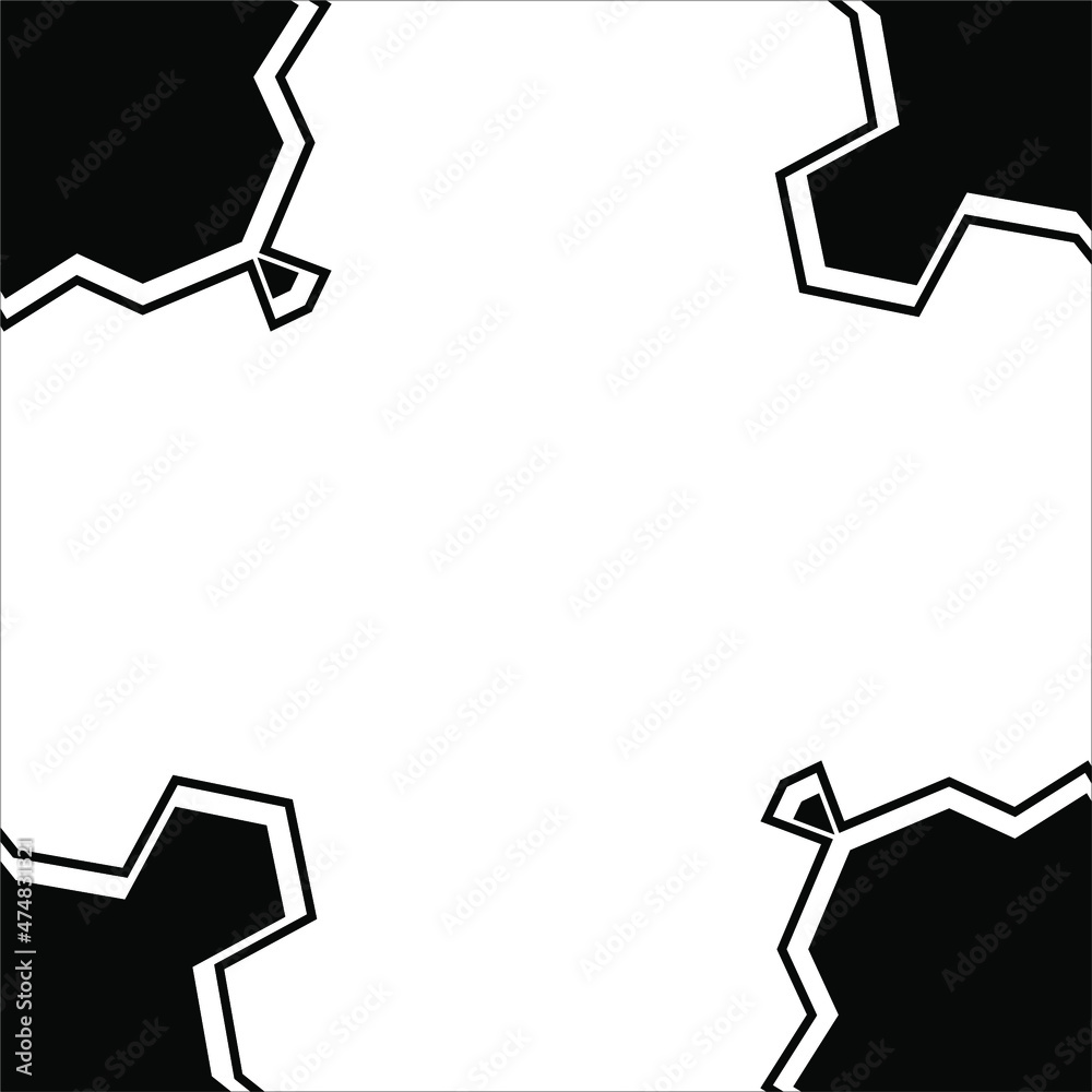 Abstract Background in Black White. Vector Illustration Abstract Background in Black White. Vector Illustration