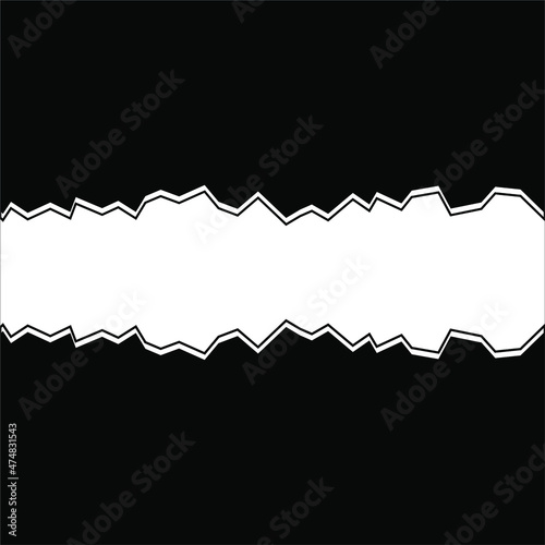 Abstract Background in Black White. Vector Illustration