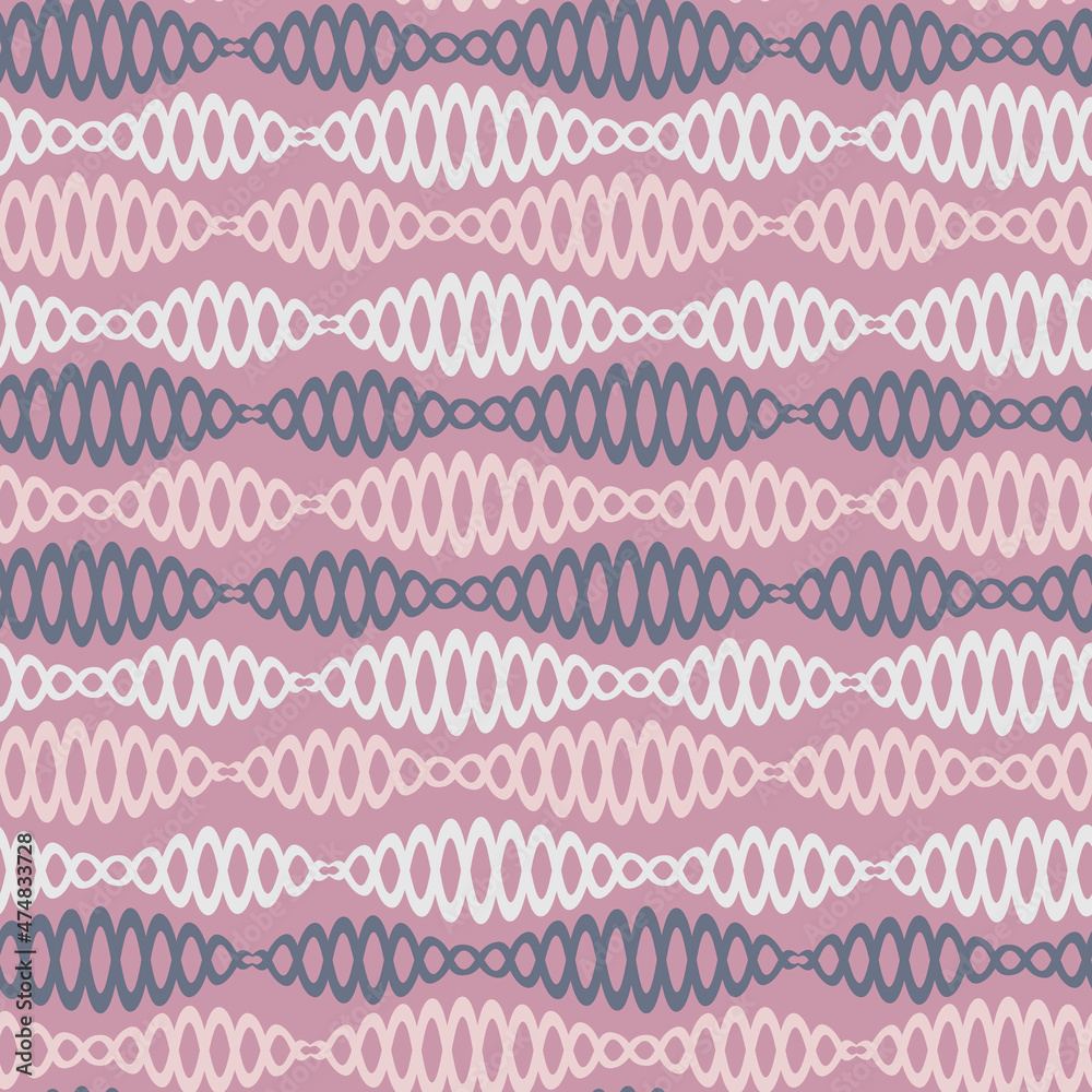 Seamless pattern on a square background - chains - DNA or bijuteria. Design element Seamless pattern on a square background - chains - DNA or bijuteria. Design element