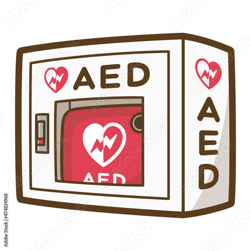 AED（自動体外式除細動器）ボックス