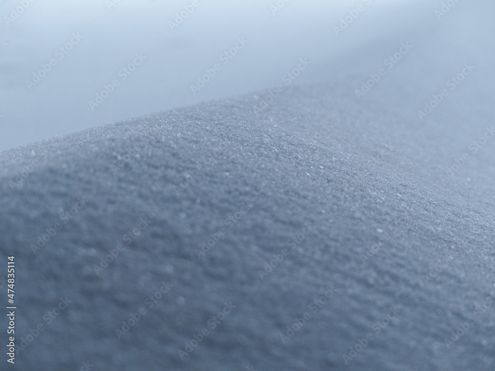 Obraz premium close up of freshly fallen snow