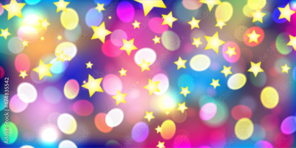 Shining star background Shining star background