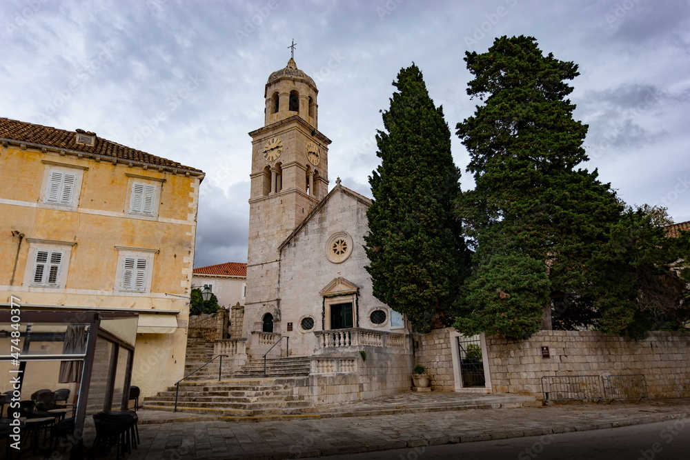 Church of Saint Nicholas in Cavtat, Croatia.