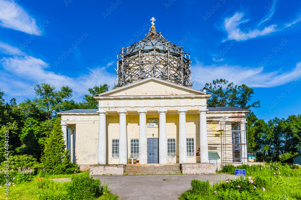 Bogucharovo Estate in Tula, Russia, the family estate of A.S. Khomyakov, Russian writer, public figure, one of the main ideologists of Slavophilism