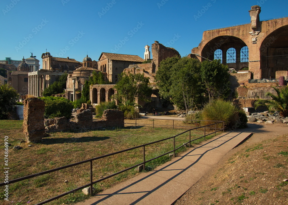 Forum Romanum in Rom, Italy, Europe
