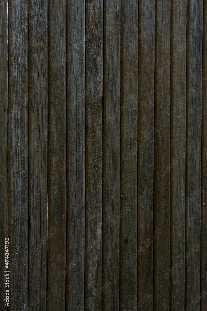 old wooden fence from old boards. close-up, can be used as photo background