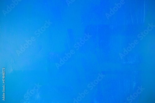 Abstract blurred blue wall texture background, blank artistic wall pattern background