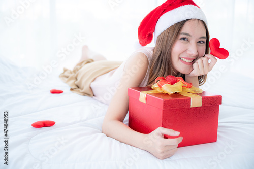 Christmas gift box concept,...