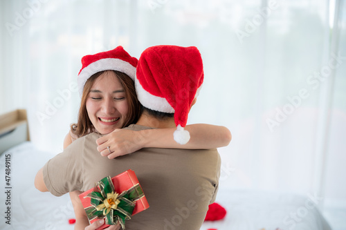 young Asian couple in conce...