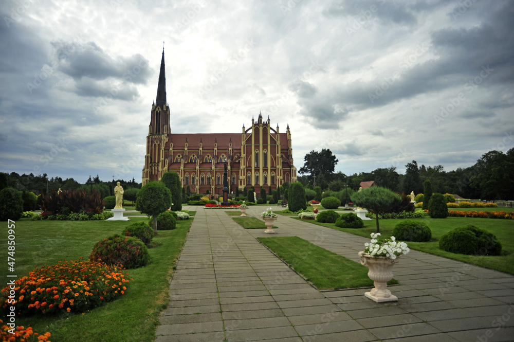Fototapeta premium catholick chearche in Belorus