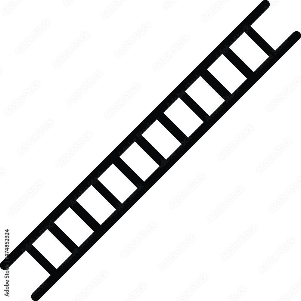 step ladder icon, ladder icon in trendy flat style step ladder icon, ladder icon in trendy flat style