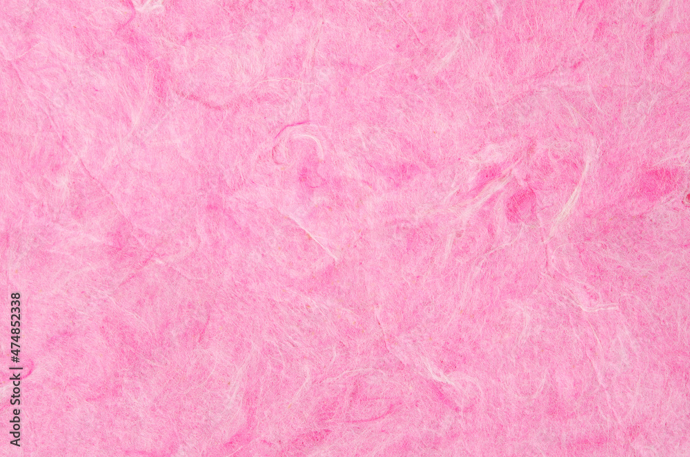Obraz premium Pink mulberry paper texture background.